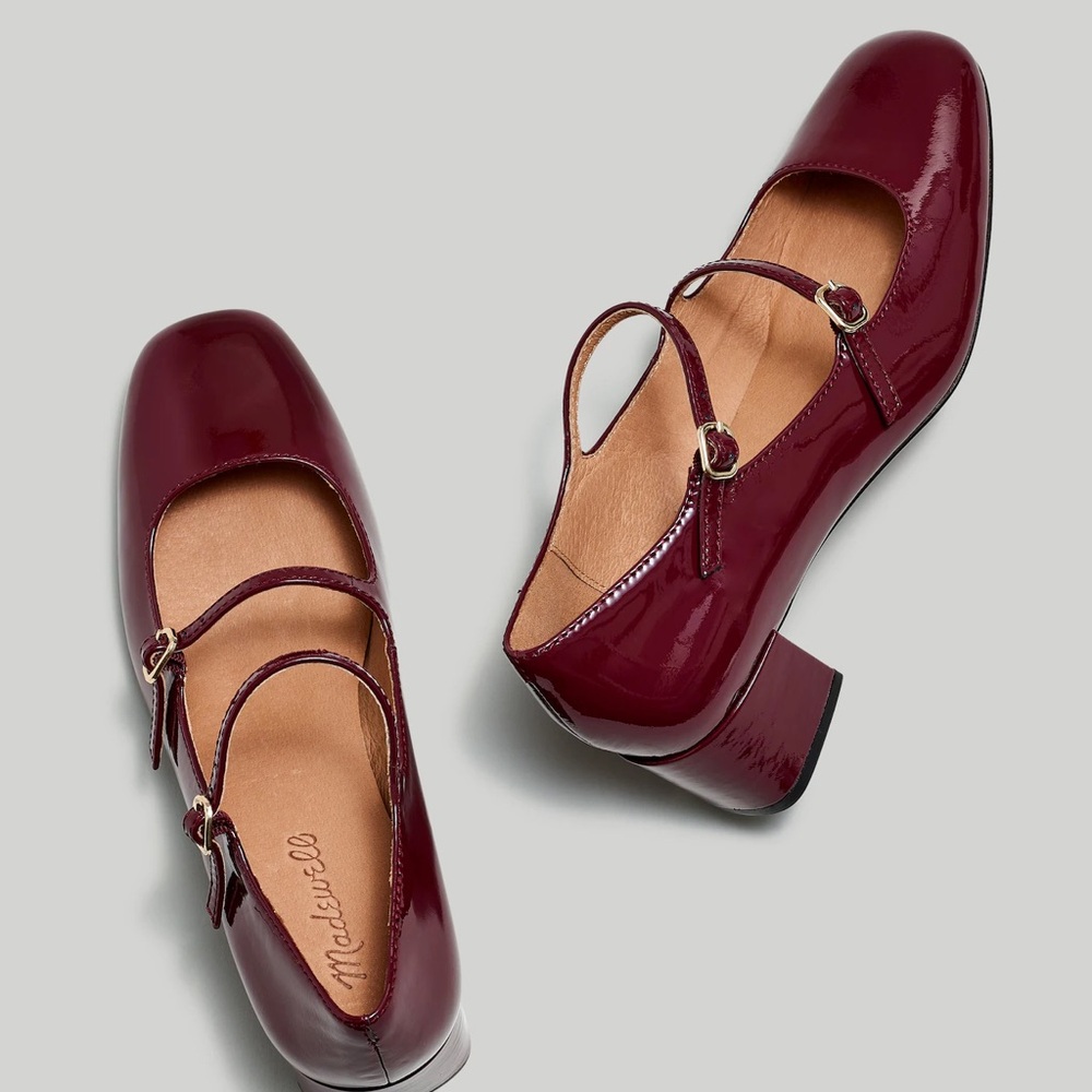 Madewell Nettie Heeled Mary Janes
